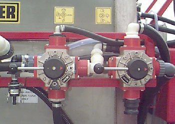 Sprayer control valves